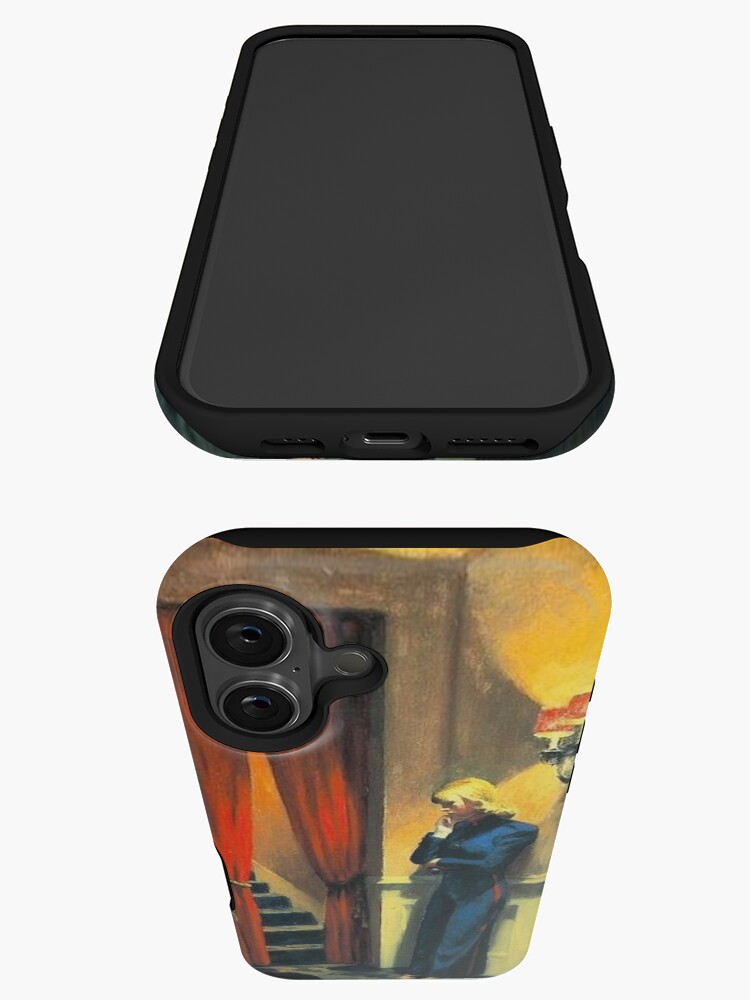 Thumbnail 3 of 4, iPhone Case, NEW YORK MOVIE - EDWARD HOPPER designed and sold by arthistoryfever.