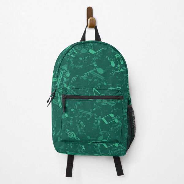 Item preview, Green Colored Music Notes Pattern designed and sold by RootSquare.