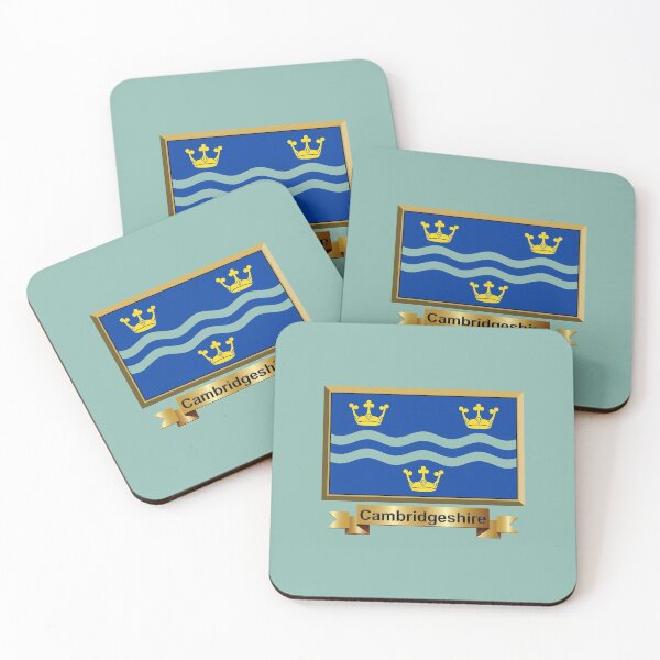 Item preview, Cambridgeshire Flag Gifts, Stickers & Products (N) designed and sold by mpodger.