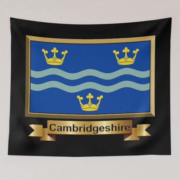 Item preview, Cambridgeshire Flag Gifts, Stickers & Products (N) designed and sold by mpodger.