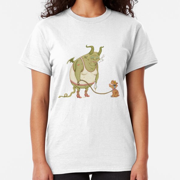 A demon and his dog... Classic T-Shirt