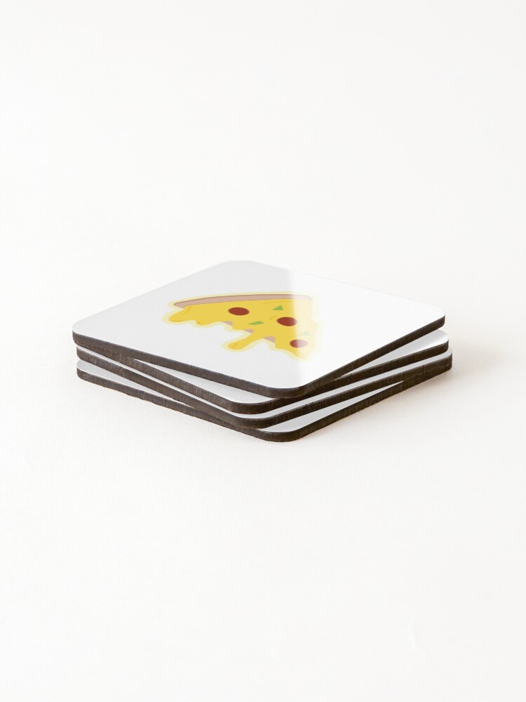 Thumbnail 4 of 5, Coasters (Set of 4), Pizza design designed and sold by Inaslind.