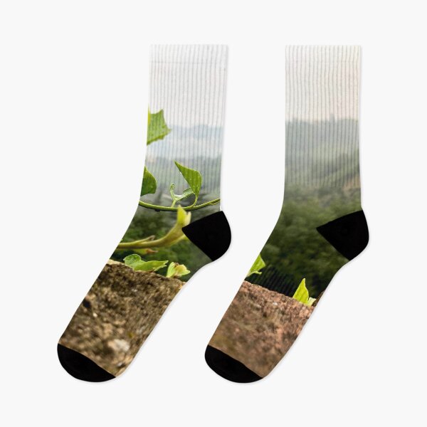 Item preview, Plants Rain and Foggy Landscape designed and sold by eliza-beth-.