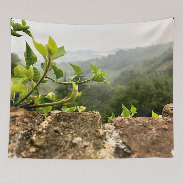 Item preview, Plants Rain and Foggy Landscape designed and sold by eliza-beth-.