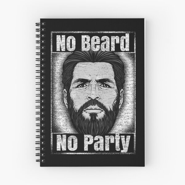 Item preview, No Beard No Party designed and sold by anziehend.