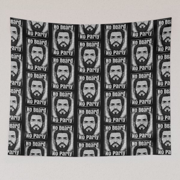 Item preview, No Beard No Party designed and sold by anziehend.