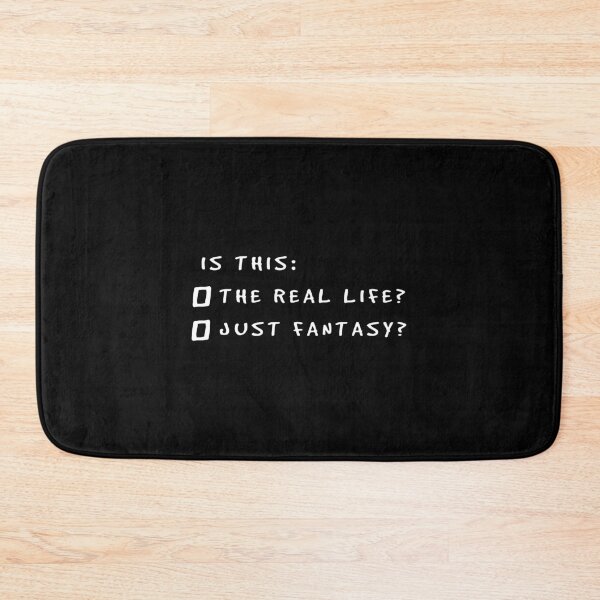 Item preview, Is This The Real Life Is This Fantasy - Questionnaire designed and sold by KoolMoDee.