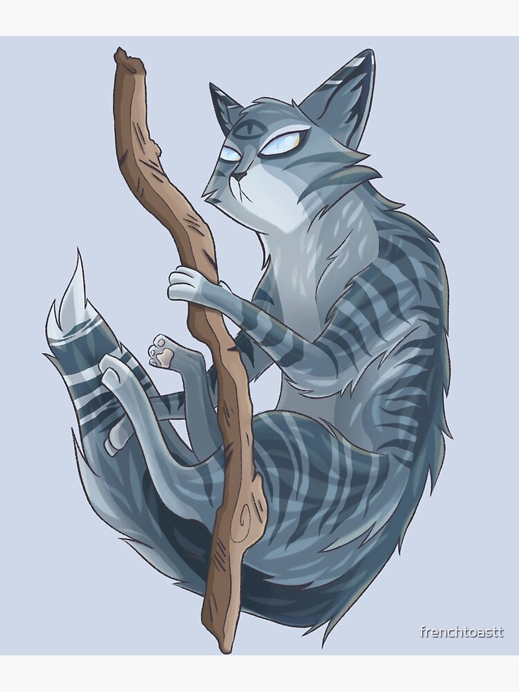 Jayfeather (Warrior Cats) Poster for Sale by Fudgebiskets