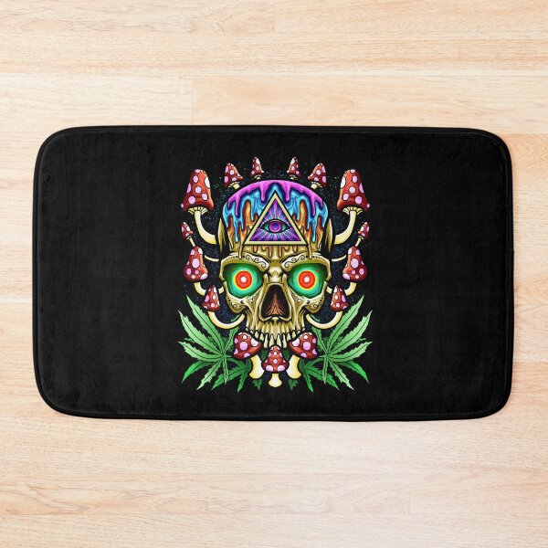 Item preview, Magic Mushrooms Skull - Psychedelic Phenomenon designed and sold by anziehend.