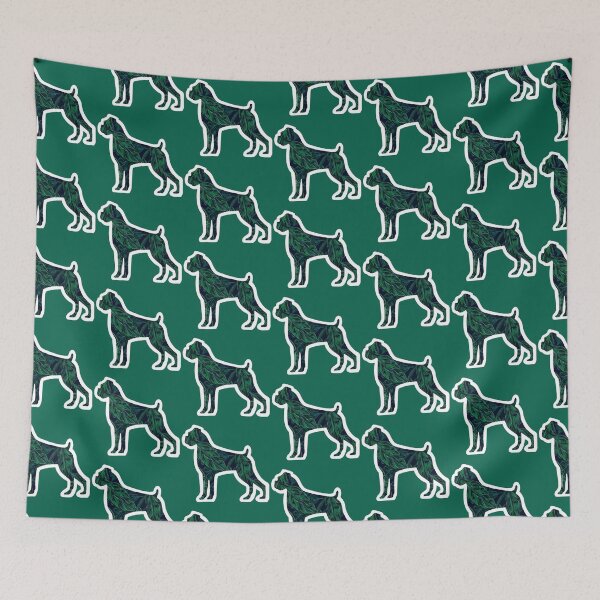 Item preview, Floral Boxer Dog Silhouette  designed and sold by designsbykeegan.