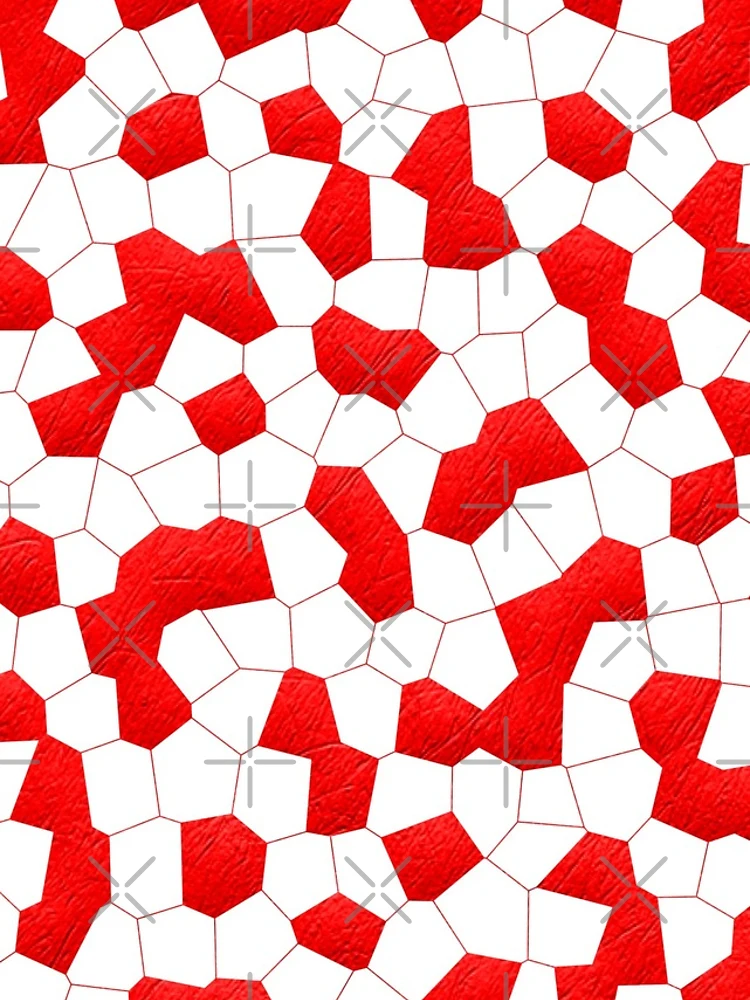 Thumbnail 4 of 4, iPhone Case, Abstract Red Pattern designed and sold by Corbitron.