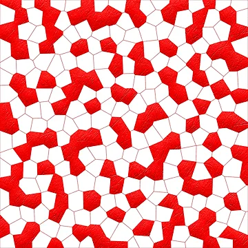 Artwork thumbnail, Abstract Red Pattern by Corbitron