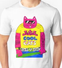 Cool Cats - Yellow / Justice Cat Unisex T-Shirt