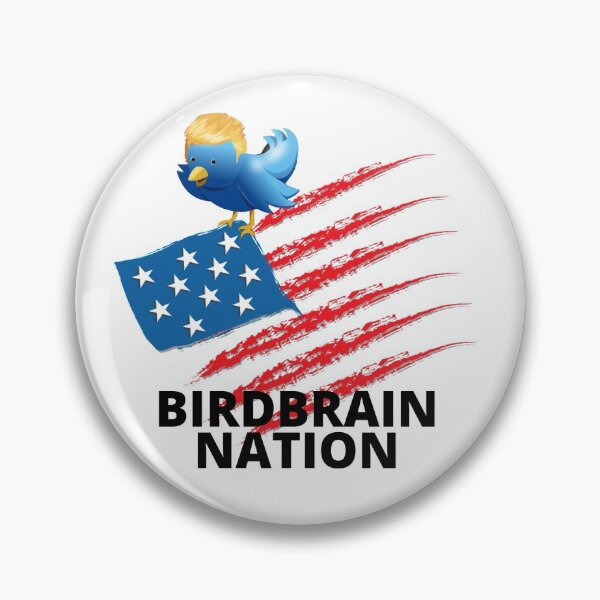 Item preview, BIRDBRAIN NATION Face Mask At RED BUBBLE designed and sold by walkingrock.