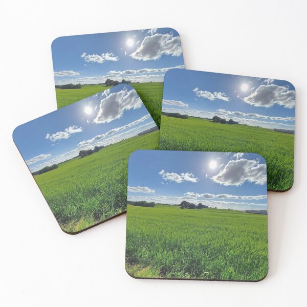 Item preview, `Greenfield with Bright Sun designed and sold by Mavesha.