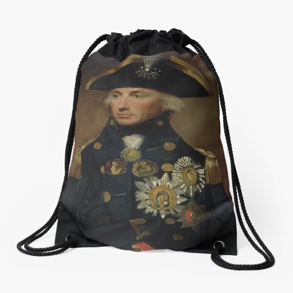 Admiral Horatio Nelson Drawstring Bag
