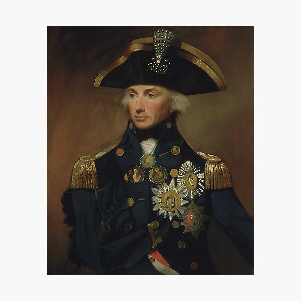 Item preview, Admiral Horatio Nelson designed and sold by warishellstore.