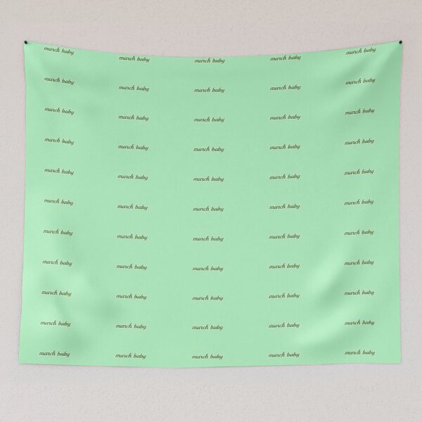 Item preview, "march baby" quote designed and sold by marissajean8.