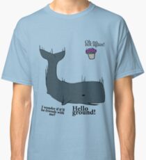 Hello Ground! - Hitchhiker's Guide To The Galaxy Classic T-Shirt