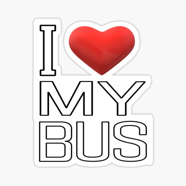Ich liebe meinen VW Bus Sticker