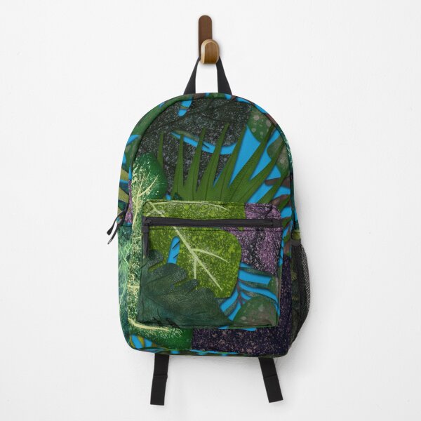 Item preview, Tropical Leaves on Blue Sky | Cherie's Art Original designed and sold by CheriesArt.