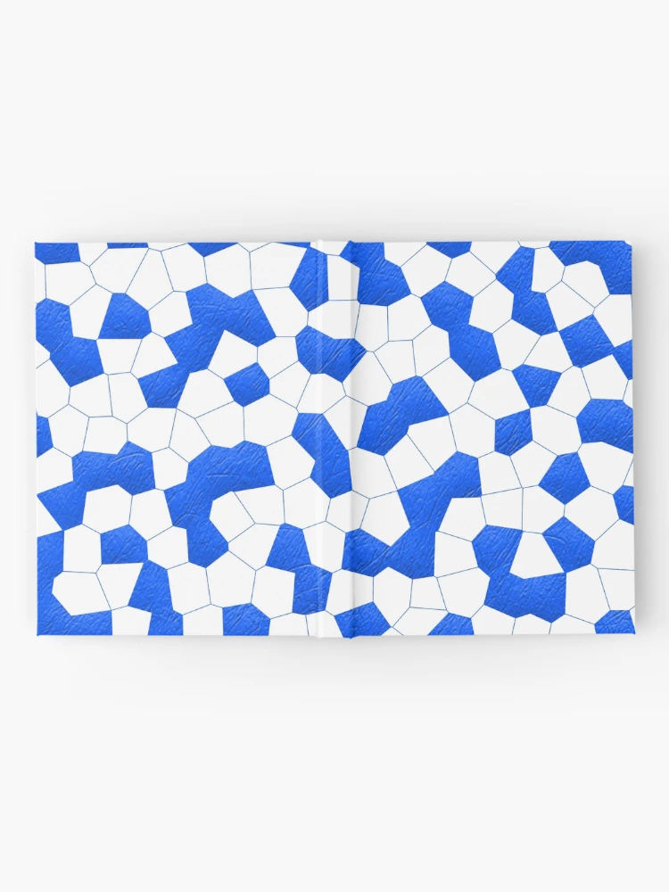 Thumbnail 2 of 3, Journal, Abstract Blue Pattern designed and sold by Corbitron.