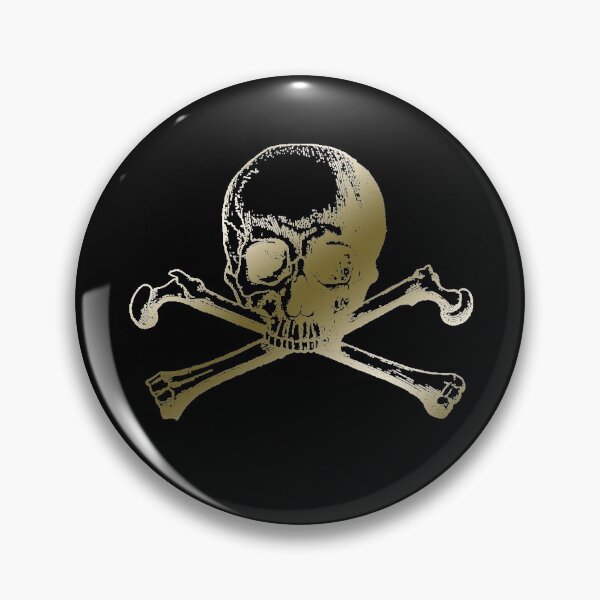 Item preview, Skull and crossbone: golden designed and sold by Blacklinesw9.