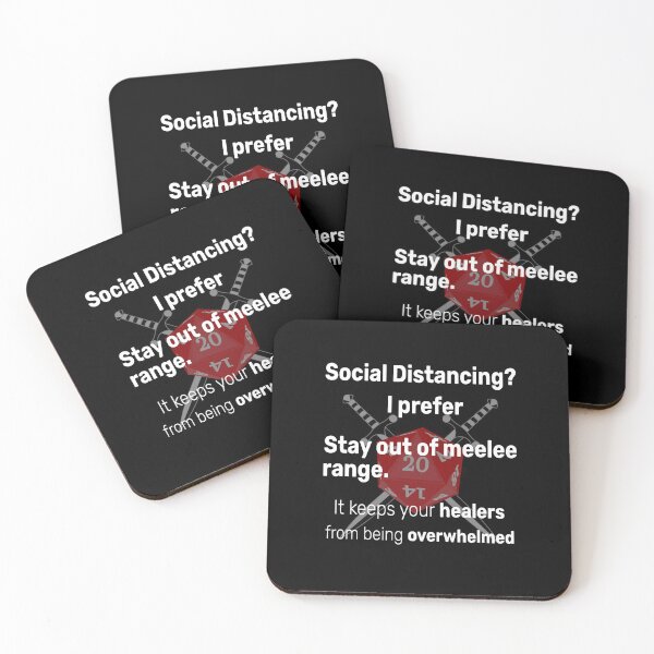 Item preview, Social Distancing? I prefer stay out of meelee range designed and sold by CarrieTDesigns.