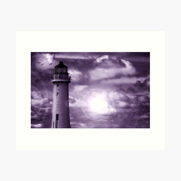 Item preview, Lighthouse Collaboration in Purple designed and sold by DavidWHughes.