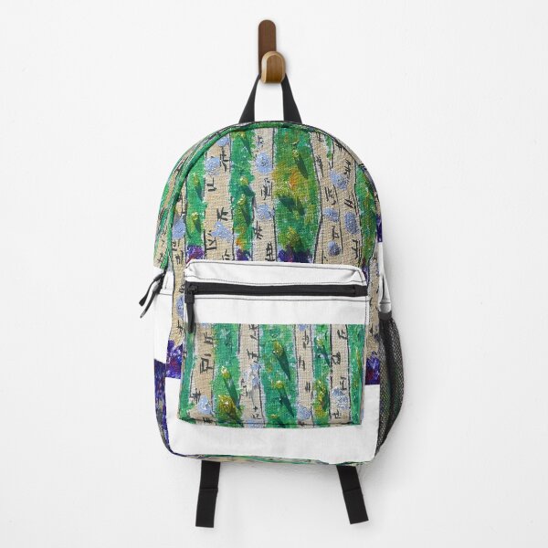 Item preview, Silver Birch Trees in a Bluebell wood designed and sold by Casimirasart.