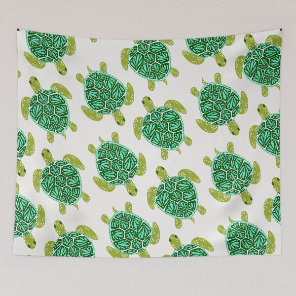 Item preview, Sea Turtle – Green Palette designed and sold by Cat Coquillette.