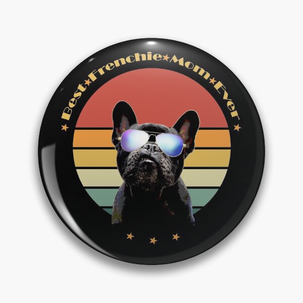 Item preview, Best Frenchie mom Ever, French bulldog lovers designed and sold by Collagedream.