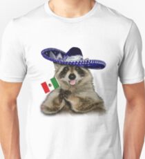 Mexican Raccoon Unisex T-Shirt