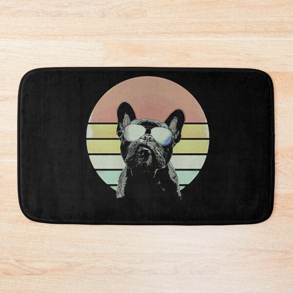 Item preview, French bulldog lovers, 80s style vintage designed and sold by Collagedream.