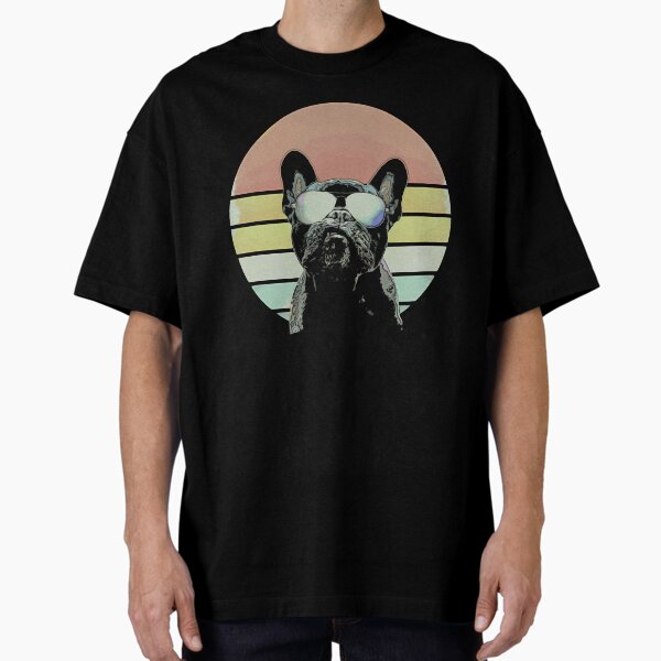 Item preview, French bulldog lovers, 80s style vintage designed and sold by Collagedream.