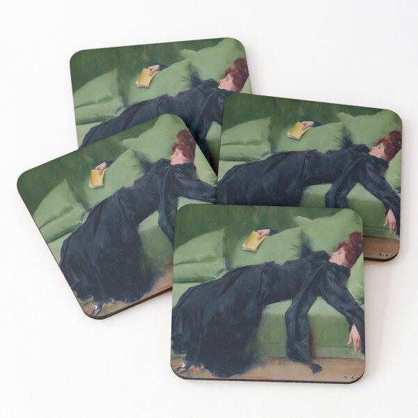 Item preview, A DECADENT GIRL - RAMON CASAS designed and sold by arthistoryfever.