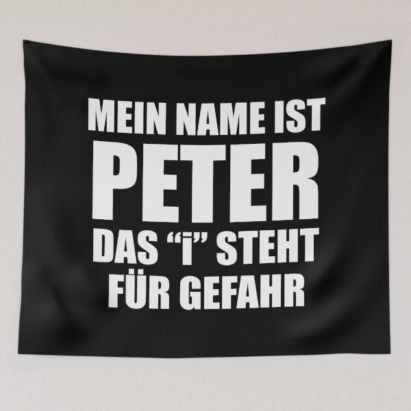 Artikelvorschau, Peter Gefährlich Spruch Geschenkidee entworfen und verkauft von Argentini.