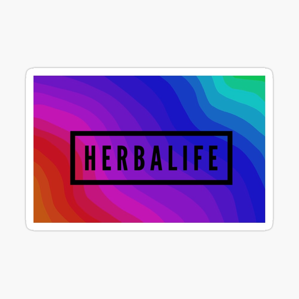 Herbalife Redbubble Sticker Poster By Sarinagounden Redbubble