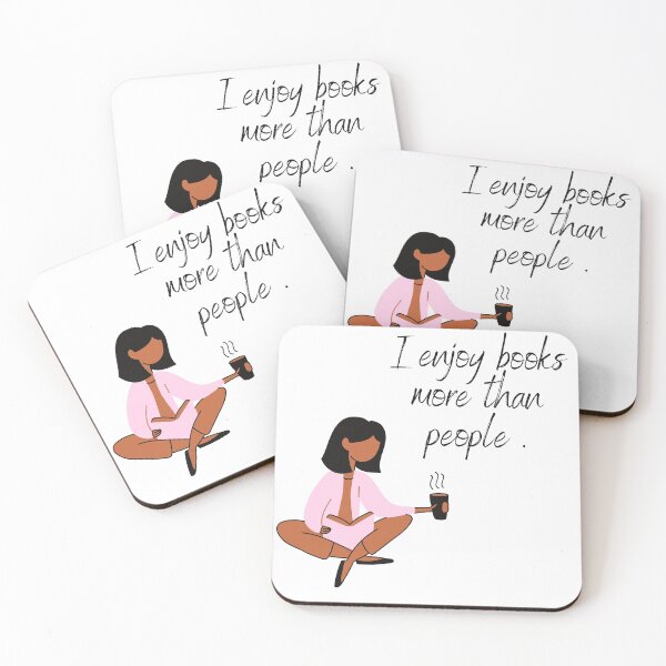 Item preview, I Love Reading|I Enjoy Books More Than People designed and sold by diverseidentity.