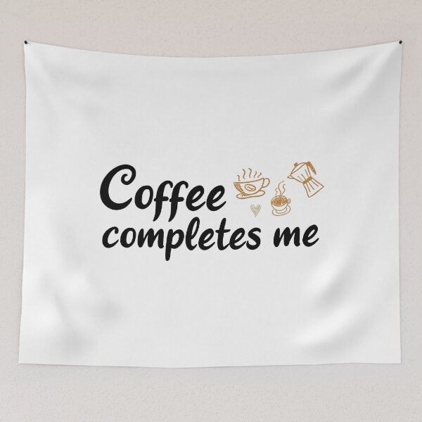 Item preview, Coffee completes me designed and sold by AdelDa19.