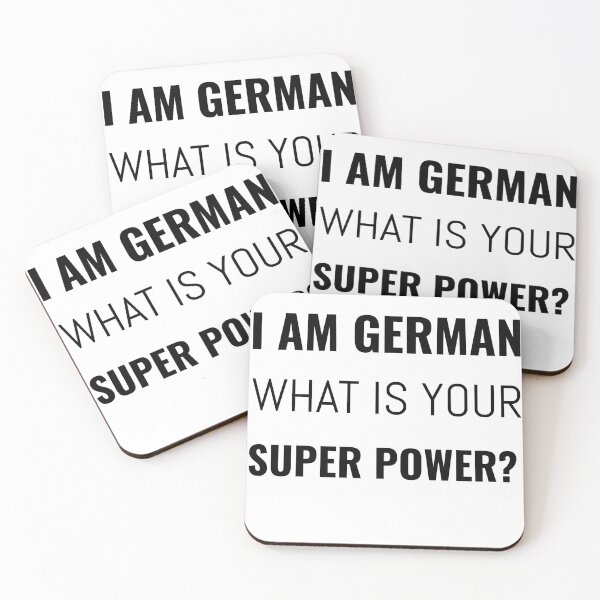 Artikelvorschau, Ich bin Deutscher Was ist deine Supermacht? entworfen und verkauft von tuwegl.