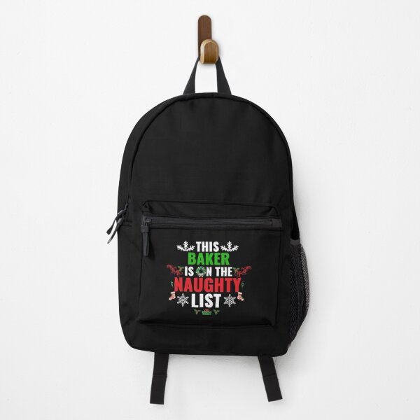 Item preview, This Baker is on the Naughty list Christmas Xmas designed and sold by losttribe.
