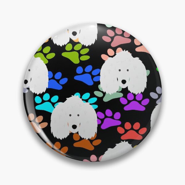 Item preview, white poodle dog cute funny face mask gifts designed and sold by alaechamlal.
