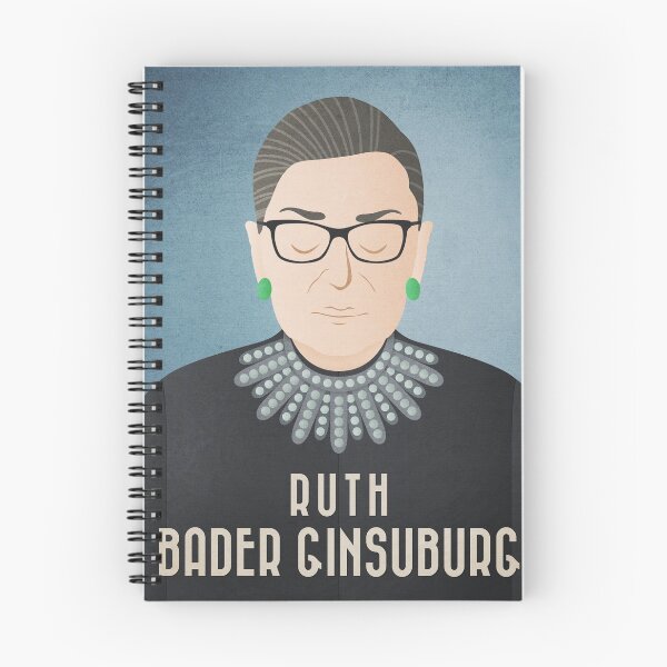 Item preview, RUTH BADER GINSBURG • Minimalist Portrait • Three-Legged Dane • Notorious RBG designed and sold by ThreeLeggedDane.