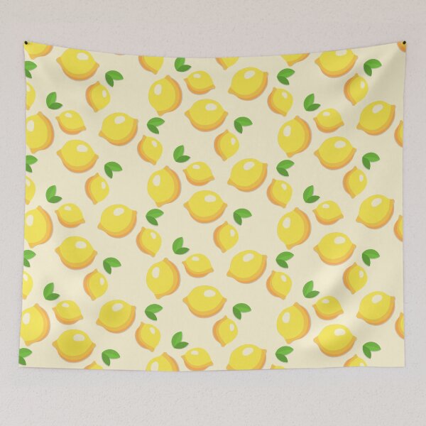 Item preview, Lemon Fruit Leaf Pattern designed and sold by Lemon  Merch.