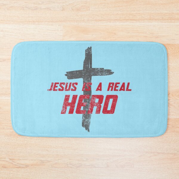 Item preview, Jesus is a Real Hero - Christian Design designed and sold by ShareYourFaith.