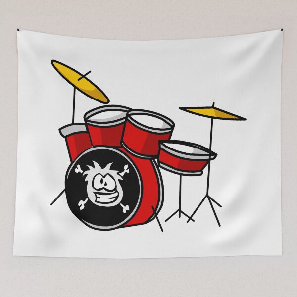 Item preview, Club Penguin Drumset designed and sold by Rccola55.