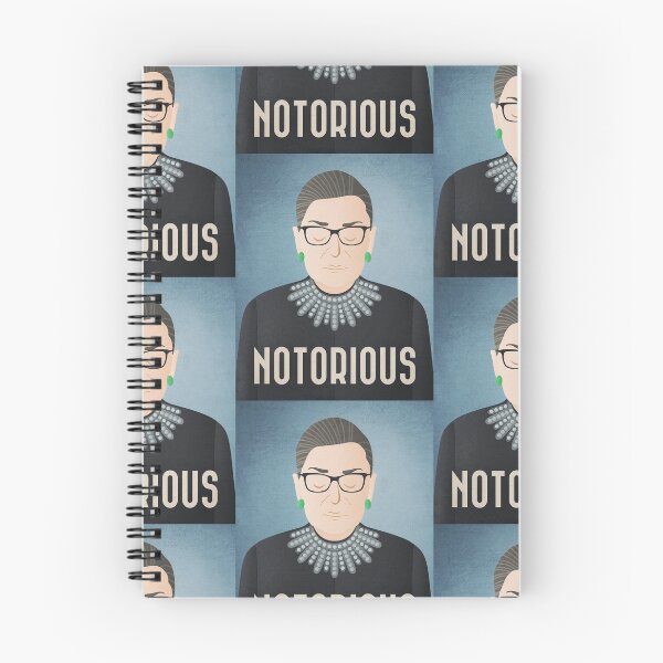 Item preview, NOTORIOUS RBG • Minimalist Portrait • Three-Legged Dane • Ruth Bader Ginsburg designed and sold by ThreeLeggedDane.