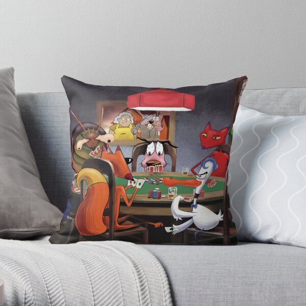 Stupid Dog Throw Pillow