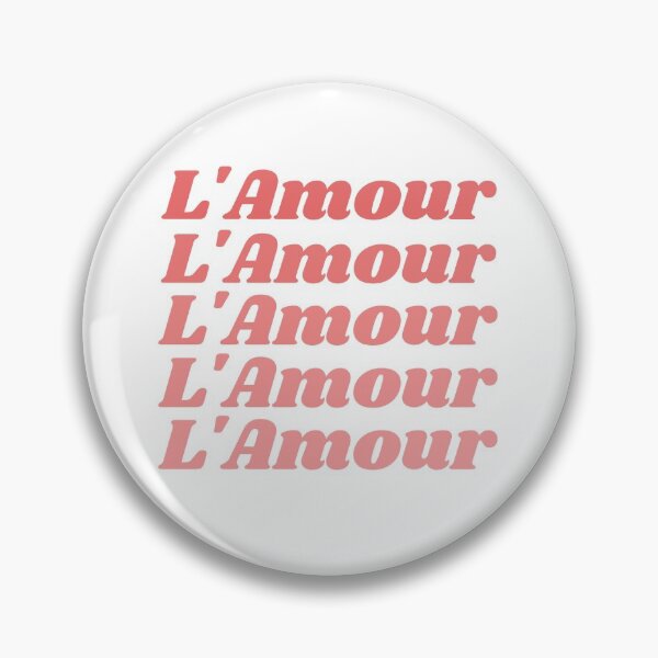 Item preview, L'Amour, French Phrase, France Quote designed and sold by RougeAtelier.
